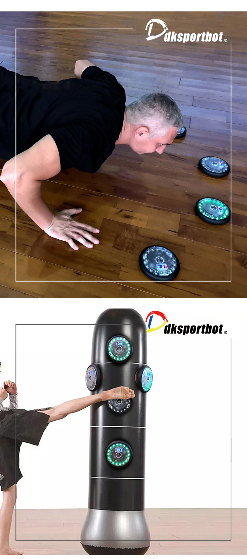 Reactietrainingslamp, 6 lichtjes, behendige reactie